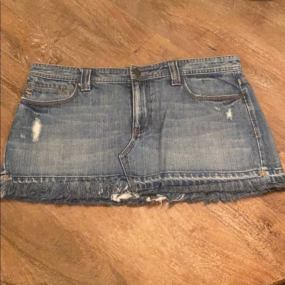 Abercrombie & Fitch Jean Skirt